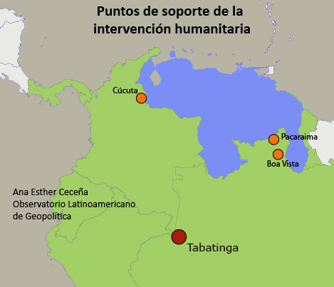 Mapa diseñado a partir de información oficial de Brasil y Colombia